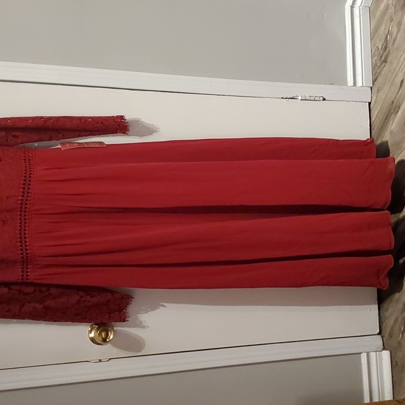 NWT Lace Bodice Gown sz XL - Picture 8 of 16